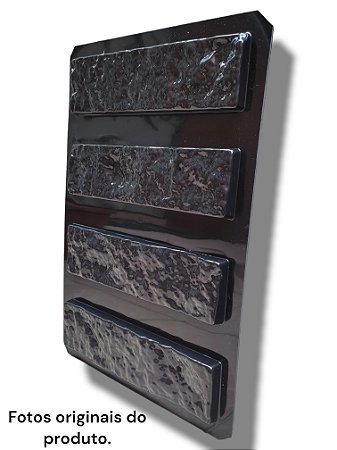 Forma ABS 2mm 4 Pedras Filet 29,6x7,4 cm.
