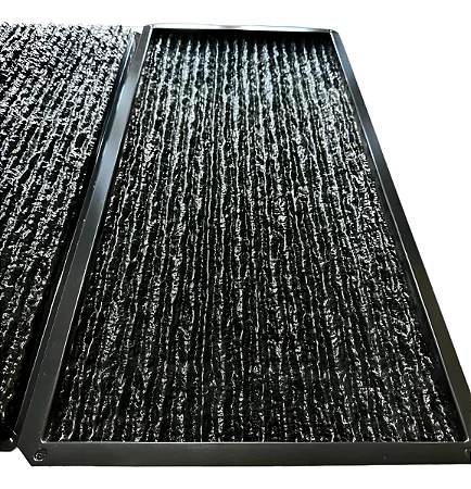 Molde Forma Revestimento Ripado Stone Abs 2 Mm Virgem. Preto
