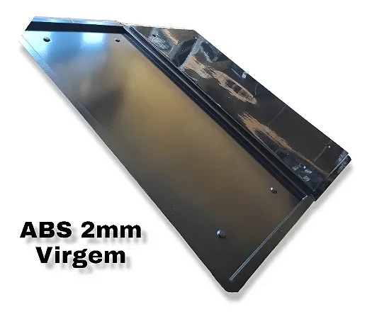 Forma Revestimento Pré Moldado Industrial 4 Furos 100x45cm. - Preto