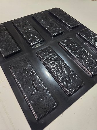 Forma abs 2mm Tijolinho Brick Rustico 20x6,5x1,5 cm