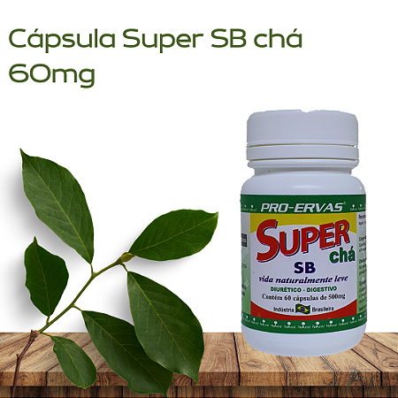 Cápsulas Super Chá SB 60mg ( obesidade)