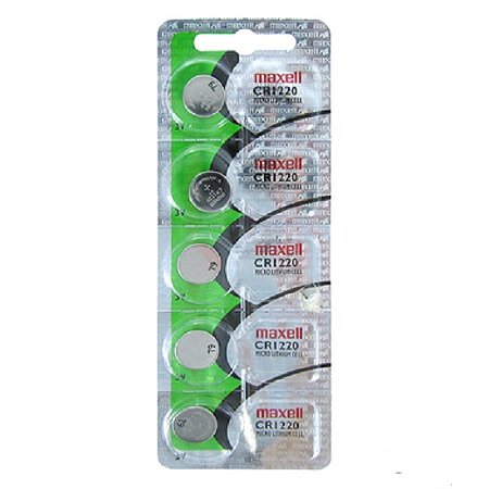 Baterias para relogio 1220 Maxel original kit com 5 uns