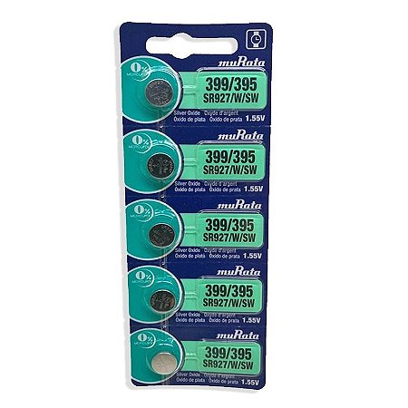 Bateria Para Relogios  399/395 SR927SW Sony/Murata