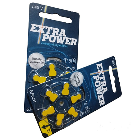 Bateria Auditiva A10  Extrapower Cartela C/ 6 Unds