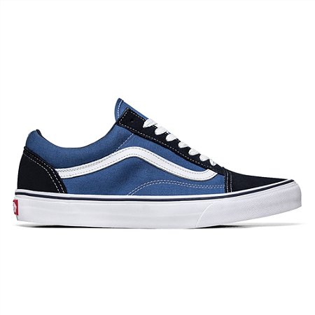 old skool vans azul