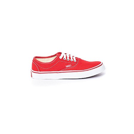 vans authentic vermelho