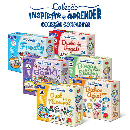 Coleção Inspirar & Aprender COMPLETA