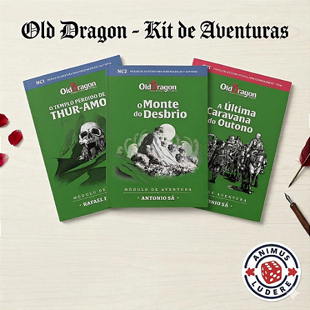 RPG Old Dragon Kit Aventuras