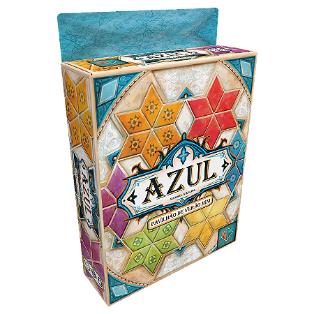 Azul Pavilhão de Verão Mini Jogo de Tabuleiro