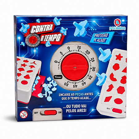 Contra o Tempo Jogo de Rapidez e Encaixe de Formas