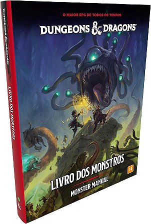 RPG Dungeons & Dragons Livro dos Monstros Edição 5.5 - PRÉ VENDA