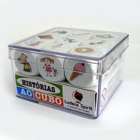 Histórias Ao Cubo Jogo Educativo Criatividade 9Dados 19Cartas