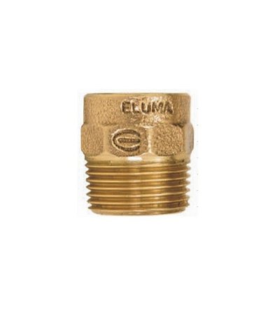 Conector Rosca Macho C/ Anel 66 mm X 2;1/2''  Eluma