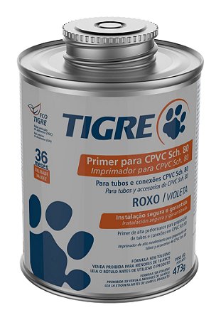 Primer Para Cpvc E Pvc-U Industrial Sch80 473 ml  Tigre