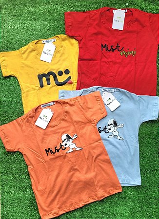 Camisas para meninos