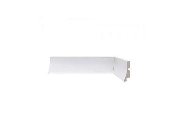 Rodapé Poliestireno 5cm 441 Moderna Santa Luzia Branco 240cmx26mm (Barra)