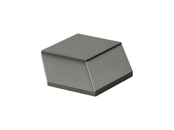 Six Santa Luzia Cinza Grafite 11mm x 13cm x 15cm Revestimento de Paredes