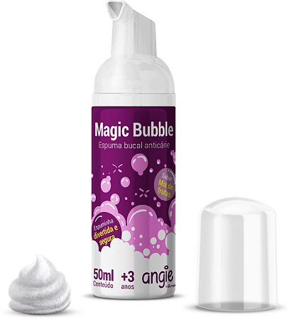 Espuma Bucal Anticárie Magic Bubble - Angie Oral Care