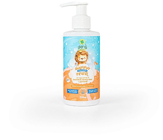 Shampoo Infantil 100% Natural Com Óleos Essenciais - Verdi Natural