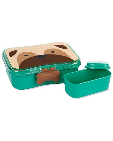 Kit Lanche ZOO Cachorro Pug- Skip Hop