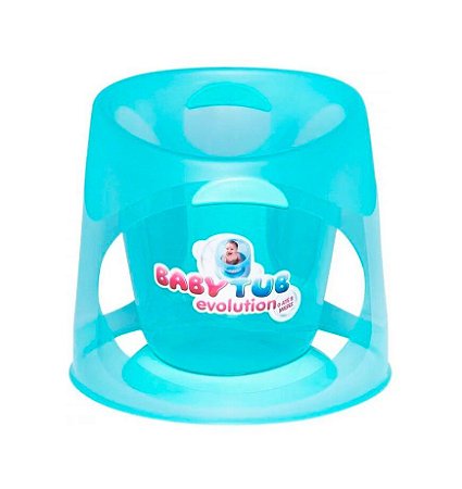 Banheira Evolution Azul 0 a 8 meses - Babytub