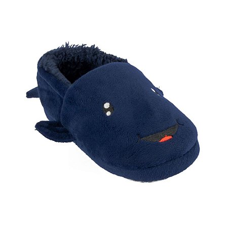 Pantufa Infantil Baleia Azul - Pimpolho