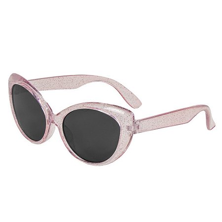 Óculos de Sol Infantil Tamanho Único UV 400 Glitter Gatinho - Pimpolho