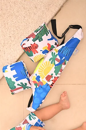Bóia Tripla Colete Infantil Amigos da Natureza - Panda Pool