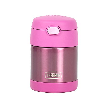 Pote Térmico Rosa Com Colher Funtainer 290 ml - Thermos