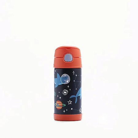 Garrafa Térmica Funtainer Tubarão do Espaço 355ml - Thermos