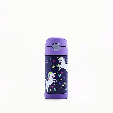 Garrafa Térmica Funtainer Unicórnio Alado 355ml - Thermos