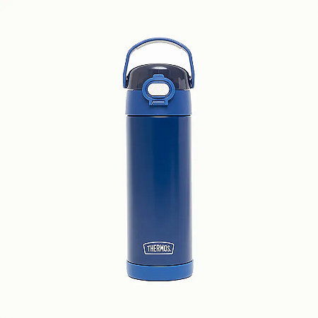 Garrafa Infantil Funtainer Azul Marinho 470ml - Thermos