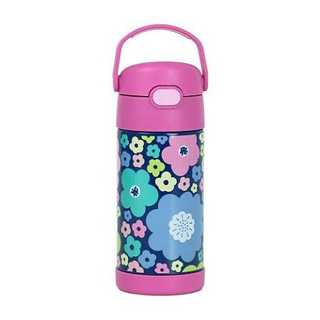 Garrafa Térmica Funtainer Flores 355ml - Thermos