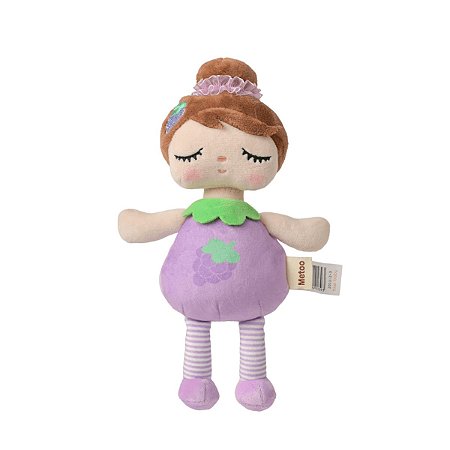 Boneca Metoo Mini Ângela Frutinhas Uvinha 21 cm - Metoo