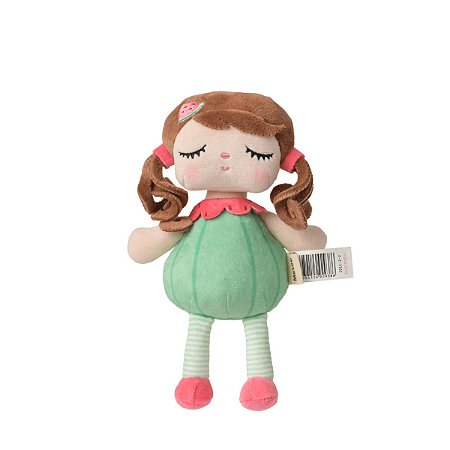 Boneca Metoo Mini Ângela Frutinhas Melancia 21 cm - Metoo
