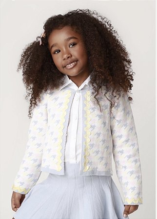 Cardigan Tricô Colors - Minilady