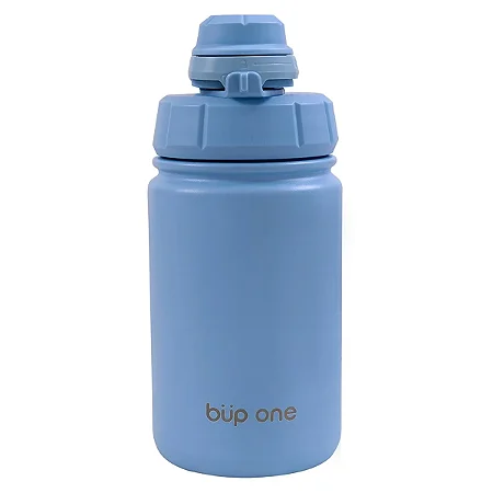 Garrafa Térmica 350ml Easy Open Azul Claro Büp One