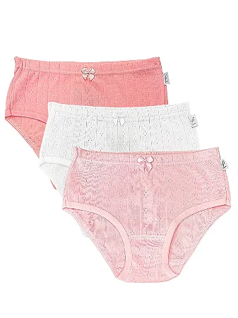 Kit Calcinhas 3 Unidades 100% Algodão - Luna