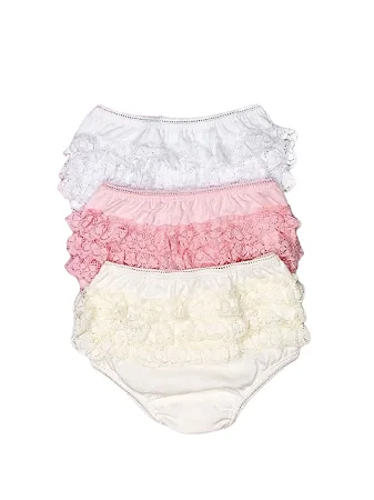 Kit Tapa Fralda Bebê Menina - 3 Peças