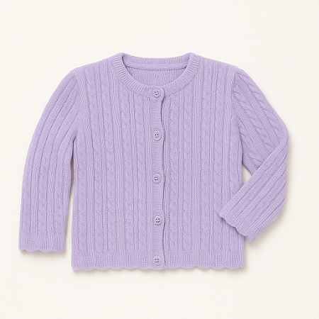 Cardigan Lílás Bella - Minilady