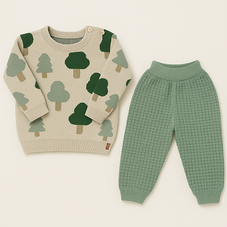 Conjunto Tricô Pinheiros - Minilord
