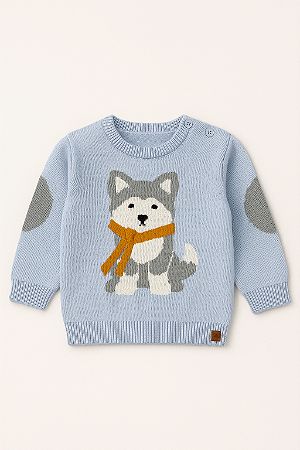 Sweater Husk Azul - Minilord