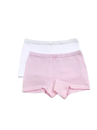 Kit Calcinhas Box 2 Unidades Branca e Rosa - Luna