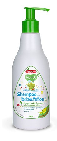 Shampoo Infantil Com Queratina Natural Sem Sal 300 ml - Bioclub