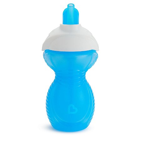 Copo de Treinamento Bite Proof Click Lock Azul 266 ml - Munchkin