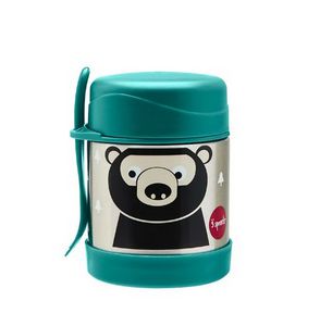 Pote Térmico Inox Com Talher Urso - 3 Sprouts