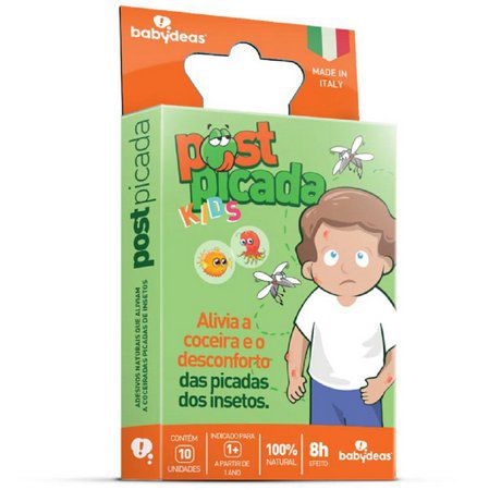 Adesivo Para Alívio das Picadas de Insetos - Babydeas