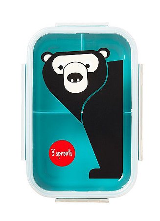 Porta Lanche Bento Box Urso - 3 Sprouts