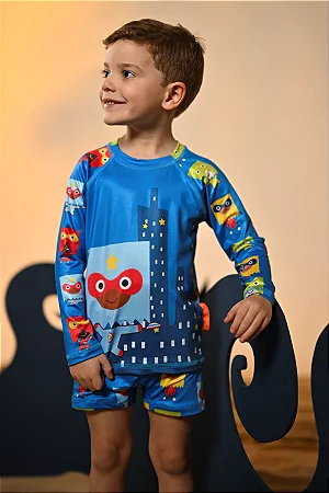 Conjunto Com Proteção UV SKA - Panda Pool