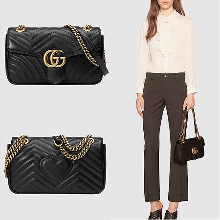 bolsa gucci marmont matelasse
